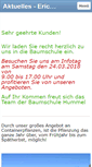 Mobile Screenshot of baumschule-hummel.com